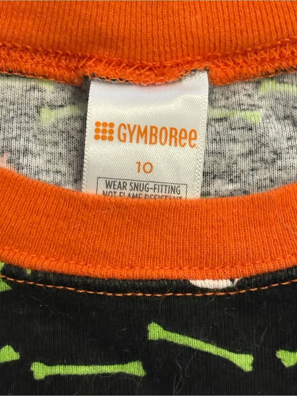 Gymboree Halloween Stripe Pajama Set